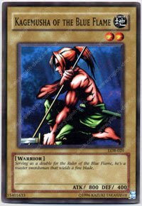 YuGiOh Legend of Blue Eyes White Dragon Kagemusha of the Blue Flame LOB-028 C... von YU-GI-OH!