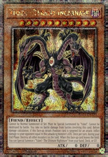 Yubel – Terror Incarnate (Quarter Century Secret Rare) – RA03-EN190 – Quarter Century Secret Rare – 1. Auflage von YU-GI-OH!