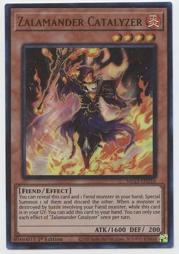 Zalamander Catalyzer MP23-EN216 Ultra Rare 1. Auflage von YU-GI-OH!