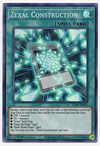 Zexal Construction LIOV-EN051 Super Rare 1. Auflage von YU-GI-OH!