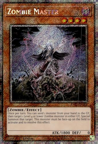 Zombie Master (Platinum Secret Rare) – RA03-EN185 – Platinum Secret Rare – 1. Auflage von YU-GI-OH!