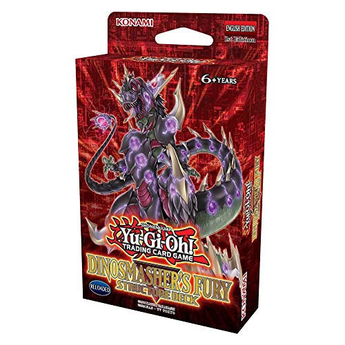 YU-GI-OH! DISMRP Dinosaurier Dinosmashers Fury Structure Deck-Unlimited Edition, Mehrfarbig von YU-GI-OH!