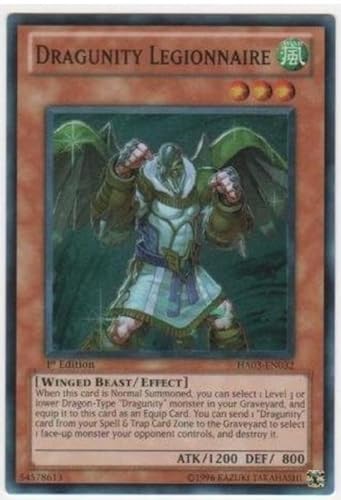 yugioh - Dragunity Legionnaire HA03-EN032 1st Edition Super Rare - Hidden Arsenal 3 von YU-GI-OH!