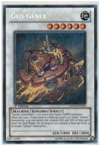 yugioh - Geo Genex HA02-EN029 1st Edition Secret Rare - Hidden Arsenal 2 von YU-GI-OH!