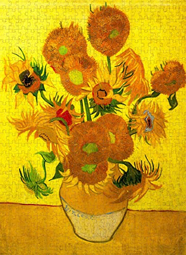 Erwachsenenpuzzle 1000 Teile Puzzle Van Gogh Sunflower Puzzle Game Gift von YU GONG FANG