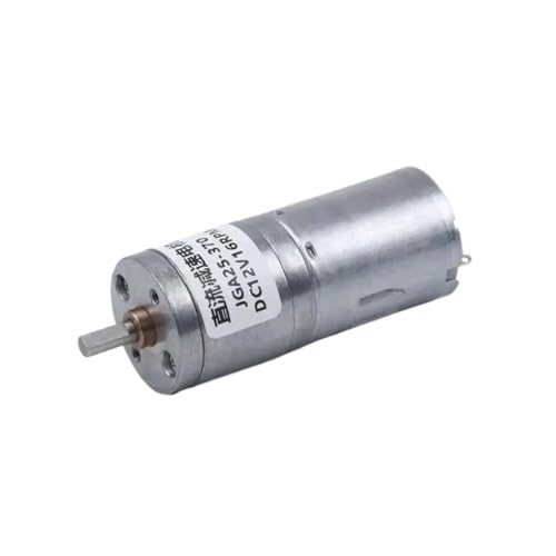 1 STÜCKE JGA25-370 Getriebemotor Gleichstrommotor 6 V/12 V/24 V elektrischer Getriebemotor hohes Drehmoment 12/16/27/1364 U/min(1364RPM,6V) von YUANYAO