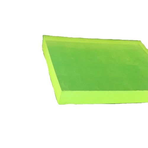 1Pcs 200x200mm PU Polyurethane Sheet Elastic Plate Thick 2/3/4/5/6/8/10/12/15/20mm Damping Cushion Plate Abrasion Resistance(12mm) von YUANYAO