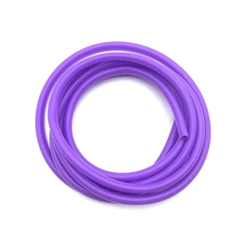 2M Lebensmittelqualität Silikon Gummischlauch Transparent Flexible Silikon Rohr Durchmesser 2 3 4 5 6 7 8 9 10 OD 6 8 10 12 14 16 Mm Rohr(Purple,2 Meter_OD 5XID 3MM) von YUANYAO