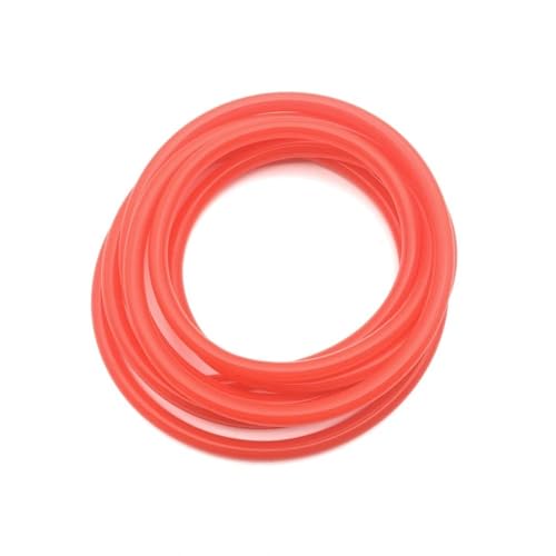 3 Meter ID2 3 4 5 6 7 8 9 10 12 mm Silikonrohr Flexibler Gummischlauch Lebensmittelqualität Softdrink-Rohr Wasseranschluss Bunte Sanitär(Red,3 Meter_OD 4XID 2MM) von YUANYAO