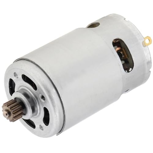 RS550 Gleichstrommotor 10,8 V/12 V/16,8 V/18 V/21 V Mikroelektromotoren mit 9/11/12/13/14 Zähnen Hochdrehmoment-Getriebe for Bohrschrauber(16.8V 12 Teeth) von YUANYAO