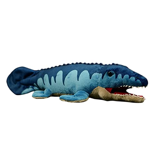 YUBEIER Mosasaurus Dinosaurier-Plüschtier, 45,7 cm, Mosasaurus, Stofftier, Dinosaurier-Spielzeug für Kinder, Baby-Geschenk, Heimdekoration, Umarmungsspielzeug von YUBEIER