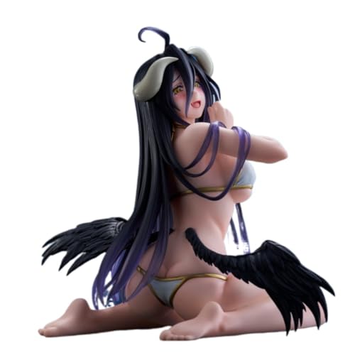 YUE YUAN 13 cm Anime Albedo Badeanzug Ver PVC Figuren Statue Modell Actionfigur Modell Sammlung Dekoration Puppe Spielzeug von YUE YUAN