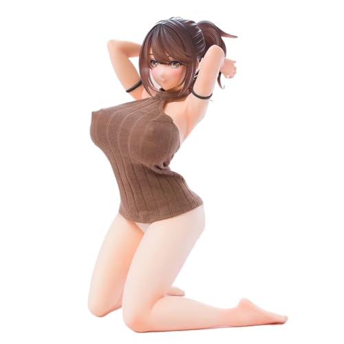 YUE YUAN 28 cm Anime Mädchen mit gebundenen Haaren 1/4 PVC-Figuren Statue Modell Actionfigur Modell Sammlung Dekoration Puppe Spielzeug von YUE YUAN