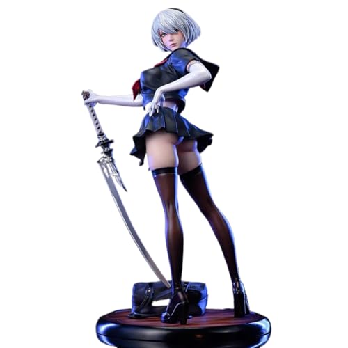 YUE YUAN 30 cm Anime NieR Automata YoRHa Nr. 2 Typ B 1/6 PVC-Figuren Statue Modell Actionfigur Modellsammlung Dekoration Puppe Spielzeug von YUE YUAN