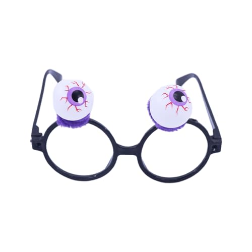 YUEHUINIAO Lustige Halloween-Brille, Streich-Augapfel-Brille, Cosplay-Requisiten, Party-Dekoration, Neuheit, Brillen, Festival, Kostüm-Requisiten von YUEHUINIAO