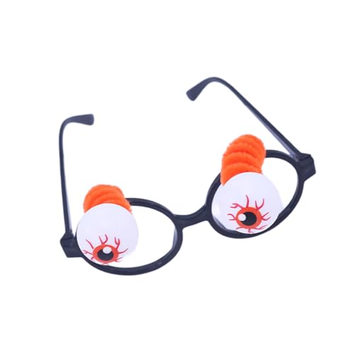 YUEHUINIAO Lustige Halloween-Brille, Streich-Augapfel-Brille, Cosplay-Requisiten, Party-Dekoration, Neuheit, Brillen, Festival, Kostüm-Requisiten von YUEHUINIAO