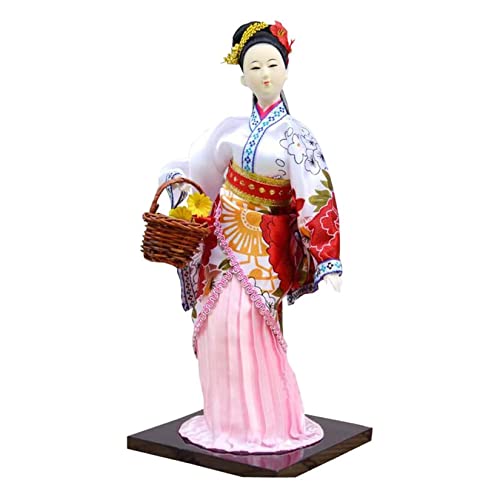 Chinesische Puppe Desktop Dekor, Chinese Doll Desktop Decor Chun Qiu Dynasty Xi Shi Ancient Four Beauties Doll Statue Oriental Asian Geisha Girlfor Home Office Christmas Collectible, von YUEKOPOU