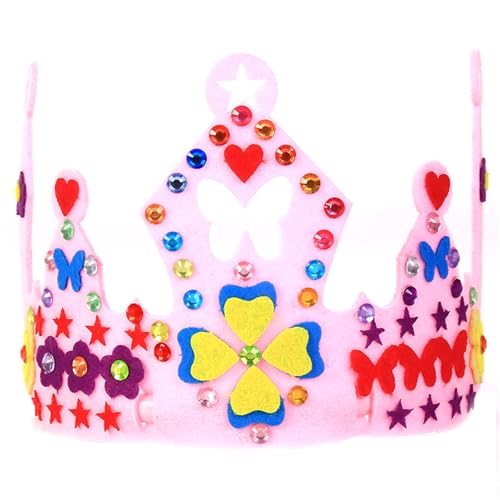 YUELER Queen Crowns Blingbling Stirnband Bunte Kopfbedeckung Foto Requisiten Halloween Party Kopfbedeckung Cosplay Zubehör von YUELER