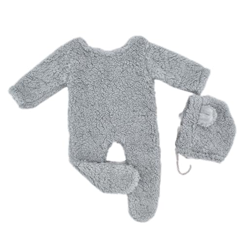 YUGSHNKFC Babyfoto Requisiten Berber Fleece Bärenohr Und Jumpsuit Set Neugeborene Foto Requisiten Säuglingsfotografie Outfit 2pcs Neugeborene Und Overall Set Baby Themenfotografie Requisite YUGSHNKFC Babyfoto Requisiten Berber Fleece Bärenohr Und Jumpsuit Set Neugeborene Foto Requisiten Säuglingsfotografie Outfit 2pcs Neugeborene Und Overall Set Baby Themenfotografie Requisite von YUGSHNKFC