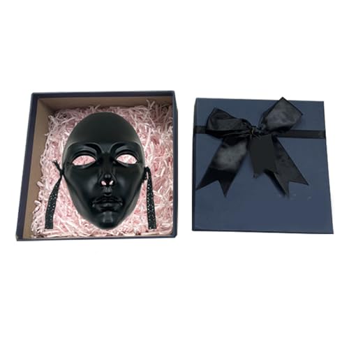 YUGSHNKFC Farbe Maskenmaske Maskerade Dekorationsmaske Halloween Cosplay Maske Vollgesichtsmaske Für Frauen Männer Halloween Cosplay von YUGSHNKFC