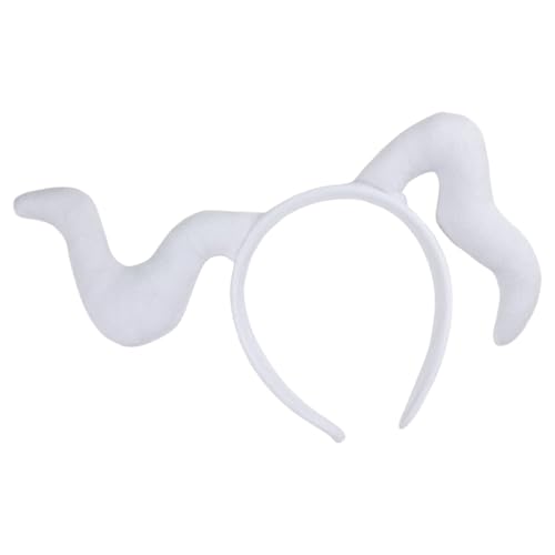 YUGSHNKFC Kinder Cosplay Rinder Stirnband Tier Horn für Karneval Party Handgemachte Dunkle Horn Party Kostüm Teufel Kuh von YUGSHNKFC