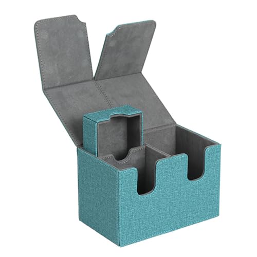YUGSHNKFC Magnetische Spielkarten Deck Karten Aufbewahrungsbox Für Spielspeicher PU Leder Hülle Kartenschutzbox YUGSHNKFC Magnetische Spielkarten Deck Karten Aufbewahrungsbox Für Spielspeicher PU Leder Hülle Kartenschutzbox von YUGSHNKFC