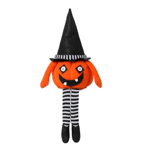 YUHANGCIYE Kürbis-Geisterpuppe, gruselige Kürbis-Specter-Puppe, Dekoration, Halloween, Feier, Akzent mit Kürbis-Spekter-Puppe, für Kinder und Erwachsene gleichermaßen (A#) von YUHANGCIYE