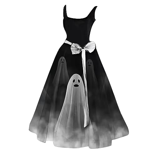 YULONGESS Gothic Kleid Damen,Renaissance Retro Kleid Mittelalter Kostüm Retro Gothic Kleid PartyKleid SchnürKleid Faschingskostüme Party Prinzessin Dress Karneval Halloween Party Kostüm von YULONGESS