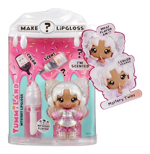 Yummiland Lip Gloss Doll - Mystery Chase - Inklusive DIY Lipgloss-Set, Geeignet für Kinder ab 4 Jahren von YUMMI LAND