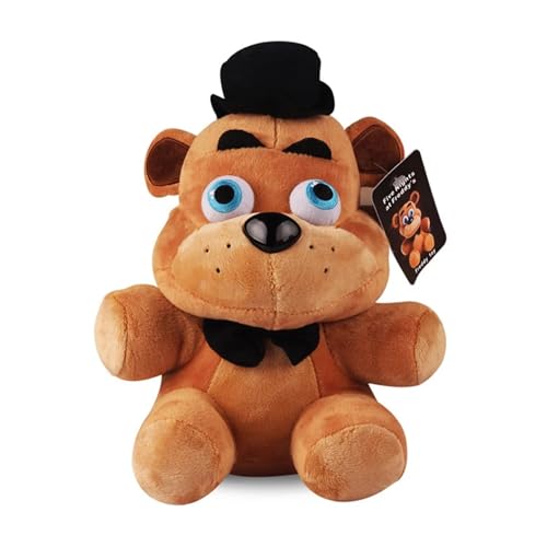 YUMSOU 18 cm FNAF Plüschtiere Freddy Fazbear Bär Foxy Rabbit Bonnie Chica Peluche Juguetes 5 Nächte Freddy Plüschtiere Geschenke (A01) von YUMSOU