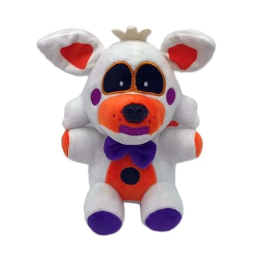 YUMSOU 18 cm FNAF Plüschtiere Freddy Fazbear Bär Foxy Rabbit Bonnie Chica Peluche Juguetes 5 Nächte Freddy Plüschtiere Geschenke (A11) von YUMSOU