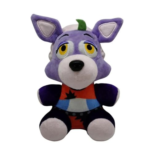 YUMSOU 18 cm FNAF Plüschtiere Freddy Fazbear Bär Foxy Rabbit Bonnie Chica Peluche Juguetes 5 Nächte Freddy Plüschtiere Geschenke (A14) von YUMSOU