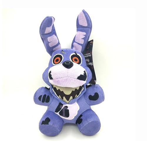 YUMSOU 18 cm FNAF Plüschtiere Freddy Fazbear Bär Foxy Rabbit Bonnie Chica Peluche Juguetes 5 Nächte Freddy Plüschtiere Geschenke (A22) von YUMSOU