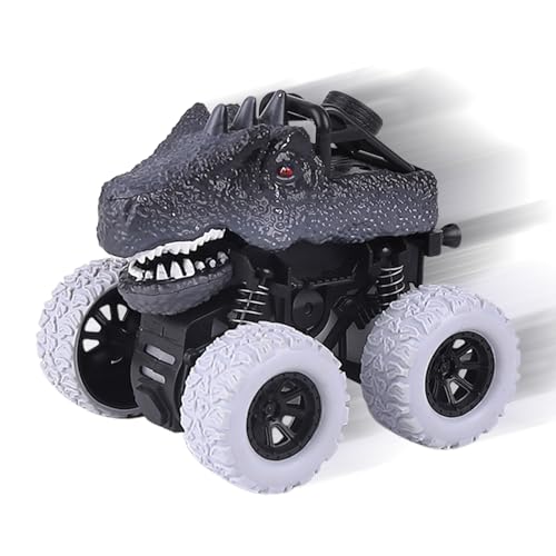 YUNFANG Push-and-Go-Autos - Lernauto in Dinosaurierform,Tierautospielzeug für Kinder Jungen und Mädchen im Alter von 3–8 Jahren, Reibungsspielzeug, Dinosaurierspielzeug, Geschenke für Geburtstags von YUNFANG