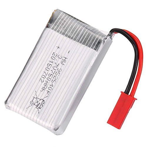 YUNIQUE GREEN-CLEAN-POWER - Wiederaufladbare Lipo Batterie 3.7V 750mAh für MJX X300C X400 X800 | Geeignet für RC Quadcopter, Integrierter Schutz, Lange Lebensdauer | Silber | 45x24x8 mm - 16 gr von YUNIQUE GREEN-CLEAN-POWER