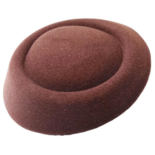 YUNNESS Stewardess Uniform Caps Base Hat Base Airline-Crews Hat Base Millinery Hat Zubehör für Flugbegleiter-Uniformen Ha von YUNNESS