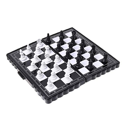 Pocket Chess Folding Board Interactive Travel Portable Entertainment Indoor Outdoor Game Easy To Carry von YUNNIAN
