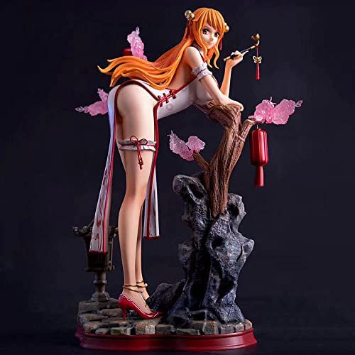 YUPADM One Piece: Nami (chinesisches Kleid) Figur Cartoon Charakter Modell Animierte Statue Action-Figuren Spielzeug Raumdekoration Souvenir Spielzeug Für Erwachsene Anime Fan Sammlung Weihnachtsgesch von YUPADM