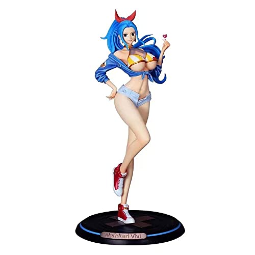 YUPADM One Piece: Nefeltari Vivi Figur Spielfiguren Cartoon Modell Actionfiguren Statue Spielzeug für Erwachsene Premium Anime Geschenke Limited Collection Ornamente Fan Souvenirs von YUPADM