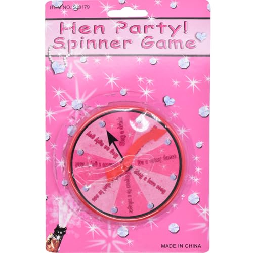 YUPDFGB Bachelor Party Spiele 10cm Hen Party Games Glücksrad Spielzeug Lotterie Rad Partyspiel Wahrheit Oder Dicht Trinkspiel für die Bachelor Party Oder Bridal Shower Lustiges Spiel für Erwachsene von YUPDFGB