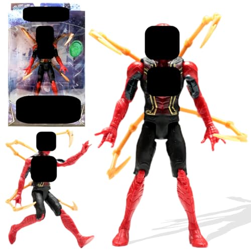 YUPDFGB Figur Puppenset, Kinder Spielzeug 15 cm Actionfigur Anime Figuren Kopf Arme Drehbar PVC Tortendeko Kindergeburtstag Geschenke für ab 7 Jahren von YUPDFGB