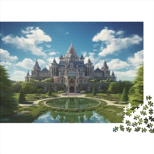 Ancient Castles Puzzle 1000 Teile - European Palace - Puzzle Für Erwachsene Und Kinder Ab 12 Jahren, 1000pcs (75x50cm) von YUXINYUE