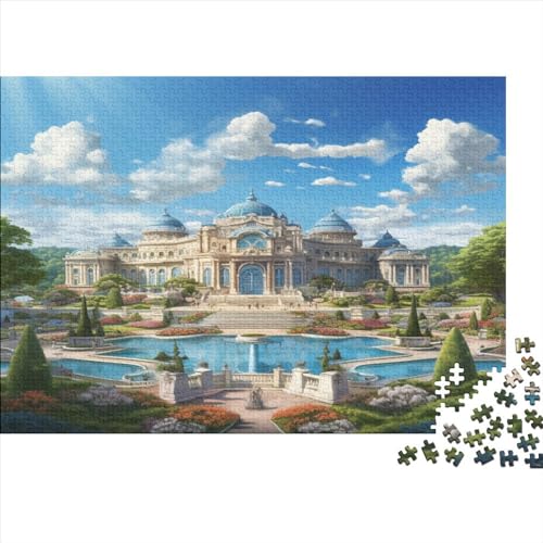 Ancient Castles – Puzzle 300 Teile Ab 12 Jahren, Buntes Erwachsenenpuzzle Mit Kräftigen Farben, Geschicklichkeitsspiel Für Die Ganze Familie, Schöne Geschenkidee 300pcs (40x28cm) von YUXINYUE