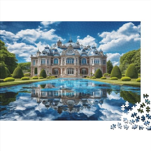 Ancient Castles Puzzle 500 Teile Erwachsene | European Palace | 500 Teile Puzzle Für Erwachsene Und Kinder Ab 14 Jahren Holzpuzzle 500pcs (52x38cm) von YUXINYUE