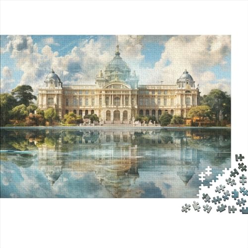 Ancient Castles Puzzles Für Erwachsene 300 Teile Cartoon Puzzle Für Familienspielzeugspiel Holzpuzzle Family Time Brain Challenge 300pcs (40x28cm) von YUXINYUE