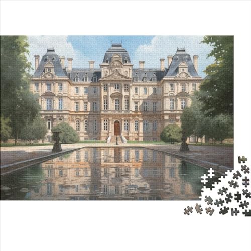 European Architecture Puzzles Für Kinder500 Teile Karikatur Puzzle DIY Cartoon Puzzle 500 Teile Klassische Puzzles Spielzeug Familienspaß Jigsaw Board 500pcs (52x38cm) von YUXINYUE