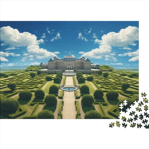 European Palace– 300 Teile, Impossible Puzzle, Geschicklichkeitsspiel Für Die Ganze Familie, Farbenfrohes Legespiel, Erwachsenenpuzzle Ab 12 Jahren 300pcs (40x28cm) von YUXINYUE