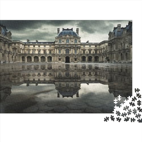 Paris Art Museums Puzzle 300 Teile Erwachsene | European Architecture | 300 Teile Puzzle Für Erwachsene Und Kinder Ab 14 Jahren Holzpuzzle 300pcs (40x28cm) von YUXINYUE