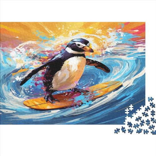 Penguin 1000 Teile Puzzle Geeignet Für Erwachsene Und Kinder Ab 12 Jahren 1000pcs (75x50cm) von YUXINYUE