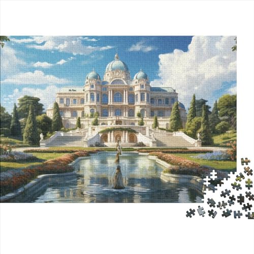 Puzzle 1000 Teile Erwachsene European Palace Puzzles Für Erwachsene Lernspiel Herausforderungsspielzeug 1000-teilige Puzzles Für Erwachsene Kinder 1000pcs (75x50cm) von YUXINYUE